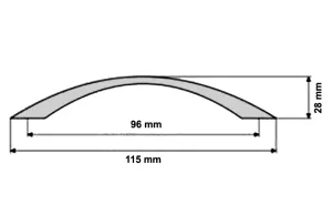 UO2 Úchyt 94-96mm červený rowell