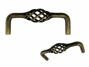 62407 - KOLI úchytka 96mm staromosaz