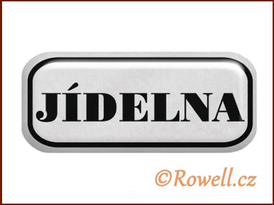 NSD stříbrný 'Jídelna' rowell